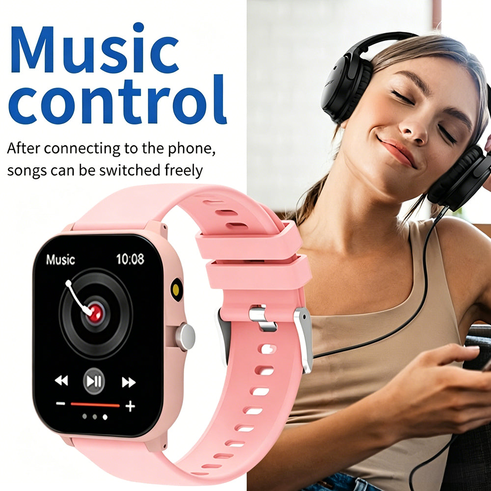 Novo Smartwatch 2026, Tela Sensível ao Toque HD de 1,83 polegadas, Suporta Chamadas/Notificações de Mensagens, Múltiplos Modos Esportivos, Reprodução de Música