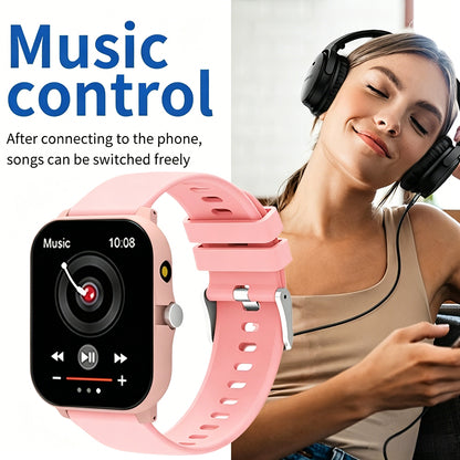 Novo Smartwatch 2026, Tela Sensível ao Toque HD de 1,83 polegadas, Suporta Chamadas/Notificações de Mensagens, Múltiplos Modos Esportivos, Reprodução de Música